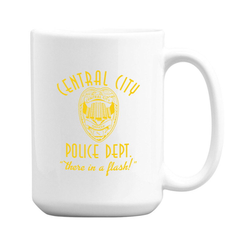 Central City Police Department   The Flash 15 Oz Coffee Mug | Artistshot