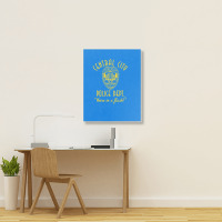 Central City Police Department   The Flash Portrait Canvas Print | Artistshot