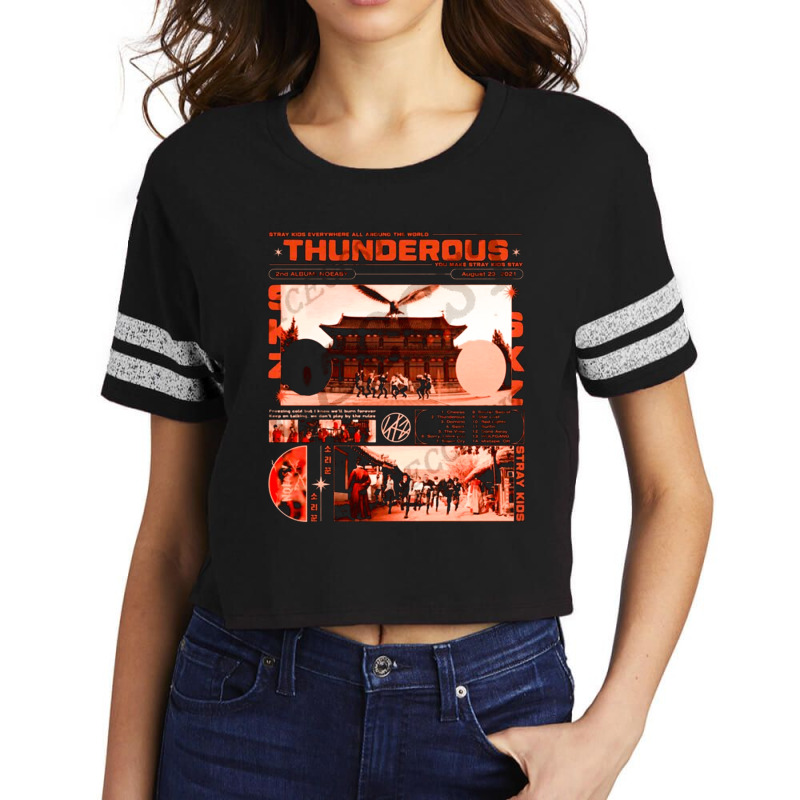 Stray Kids Thunderous, Stray Kids, Thunderous, Stray Kids Thunderous V Scorecard Crop Tee by SHODSPADS | Artistshot