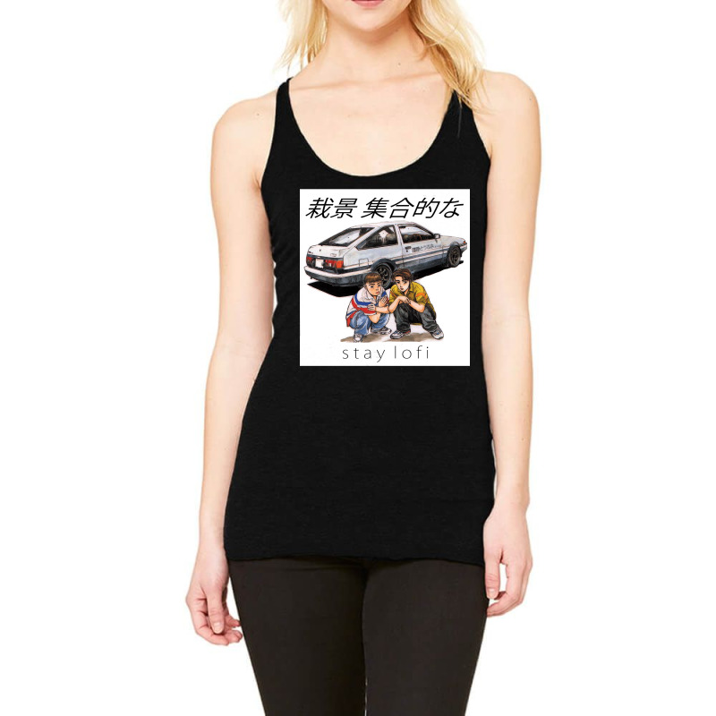 Initial Lofi Classic Racerback Tank by cm-arts | Artistshot