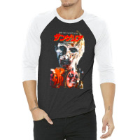 Zombie Black 3/4 Sleeve Shirt | Artistshot