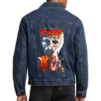 Zombie Black Men Denim Jacket | Artistshot