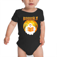 Book Lovers Read Scary Stories On Halloween Ghost Baby Bodysuit | Artistshot