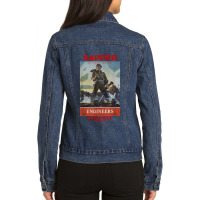 Sapper Army Combat Engineer Corps Veterans And Military Ladies Denim Jacket | Artistshot