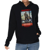 Sapper Army Combat Engineer Corps Veterans And Military Lightweight Hoodie | Artistshot