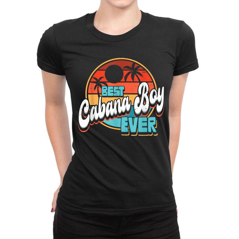 Cabana Boy Bartender Mixer Ladies Fitted T-Shirt by RomanMikolyants | Artistshot