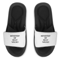 Ministry Of Silly Walks Slide Sandal | Artistshot