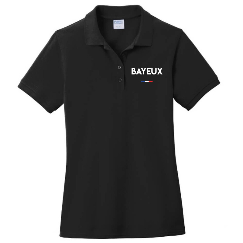 Bayeux France Ladies Polo Shirt by cm-arts | Artistshot