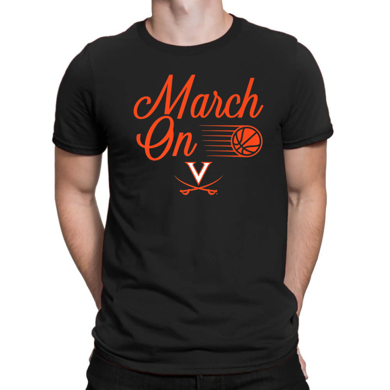 Virginia Cavaliers March On T-shirt | Artistshot