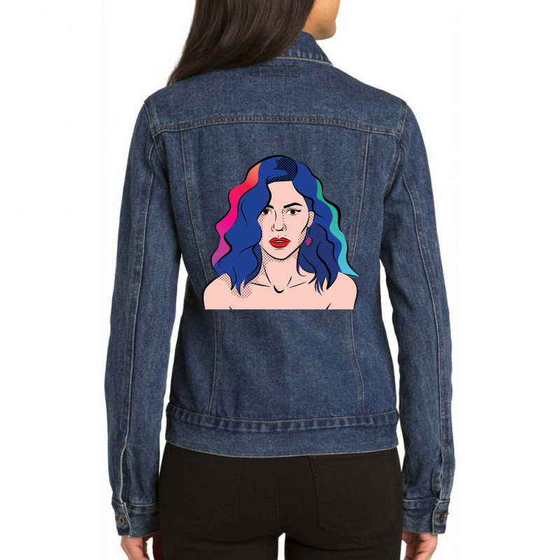 Day Gifts Abramovic Funny Gifts Men Ladies Denim Jacket by Artists-Zoe | Artistshot