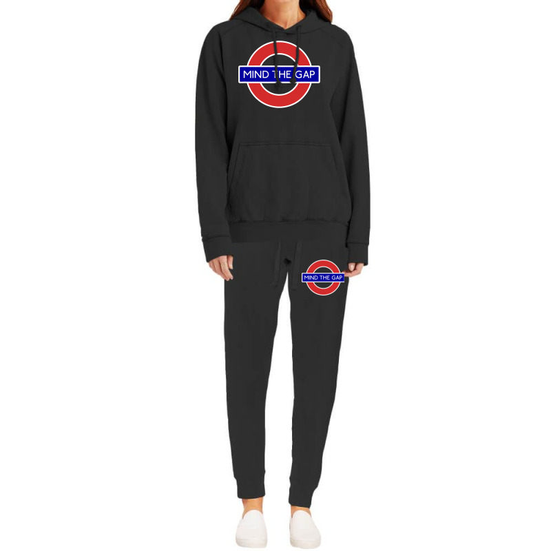 London Souvenir Mind The Gap Underground Tube Hoodie & Jogger set by cm-arts | Artistshot