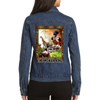 The Woman King Ladies Denim Jacket | Artistshot