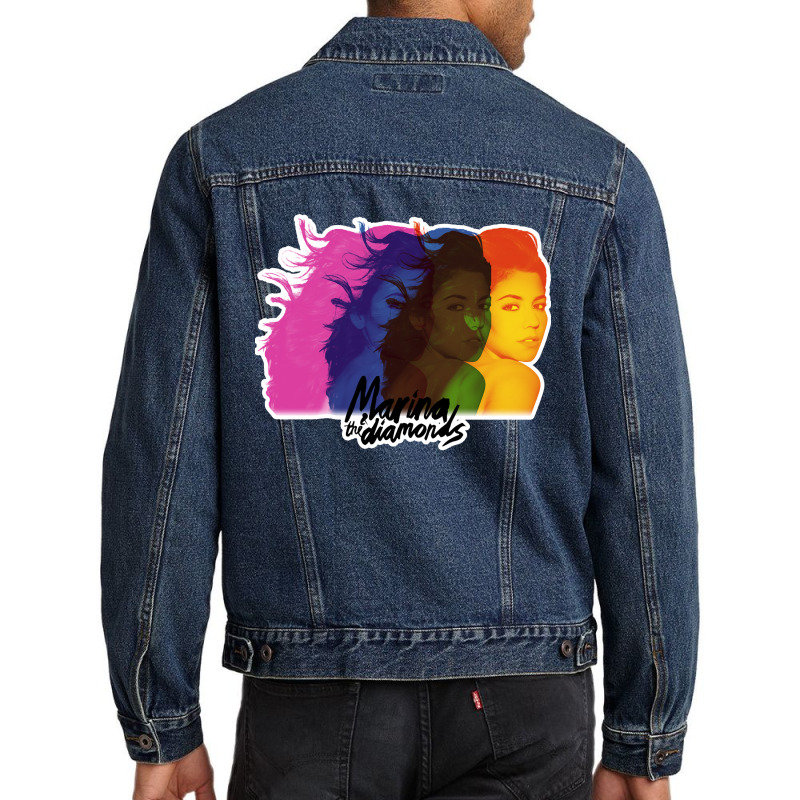 Music Retro Abramovic Funny Gifts Boy Girl Men Denim Jacket by Artists-Zoe | Artistshot