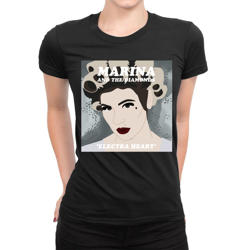 Music Retro Abramovic Gift Men Ladies Fitted T-Shirt by Artists-Zoe | Artistshot