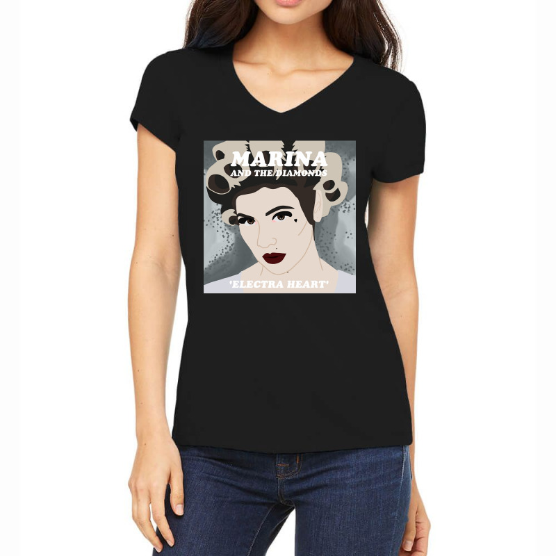 Music Retro Abramovic Gift Men Women's V-Neck T-Shirt by Artists-Zoe | Artistshot