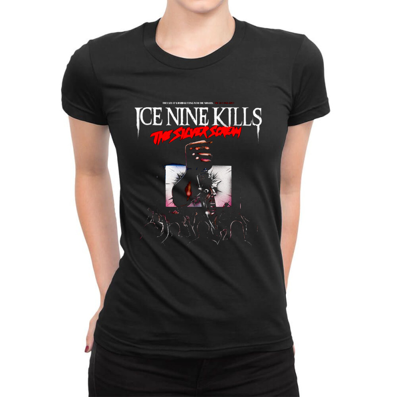 Ice Nine Kills, The Silver Scream, Ice Nine Kills Vintage, Ice Nine Ki Ladies Fitted T-Shirt by SHODSPADS | Artistshot