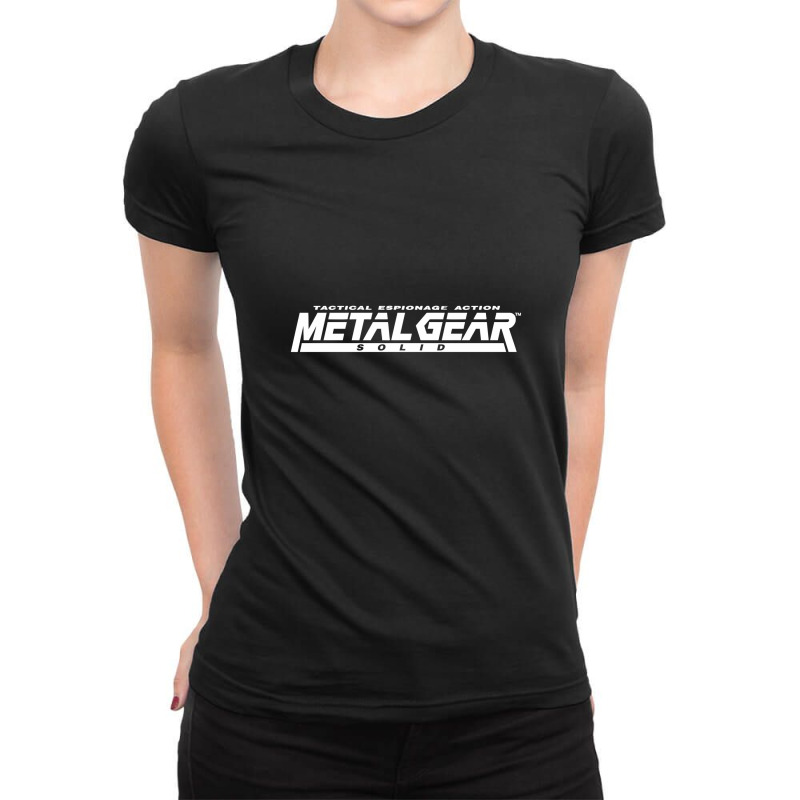 Metal Gear Solid Ladies Fitted T-Shirt by cm-arts | Artistshot