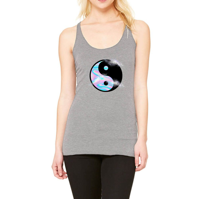 Yin Yang Racerback Tank by autlu2024 | Artistshot