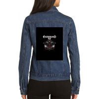 Entombed Ad Graphic Ladies Denim Jacket | Artistshot