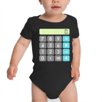 Calculator Halloween Costume Shirt Math Geek Scary Cool Gift Baby Bodysuit | Artistshot