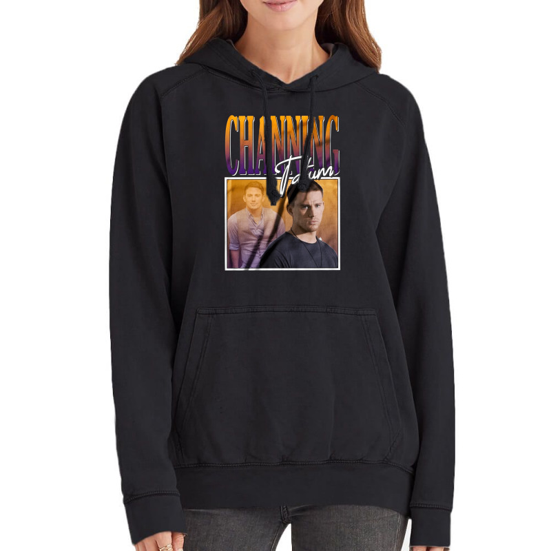 Channing Tatum, Channing, Tatum, Channing Tatum Vintage, Channing Tatu Vintage Hoodie by SHODSPADS | Artistshot