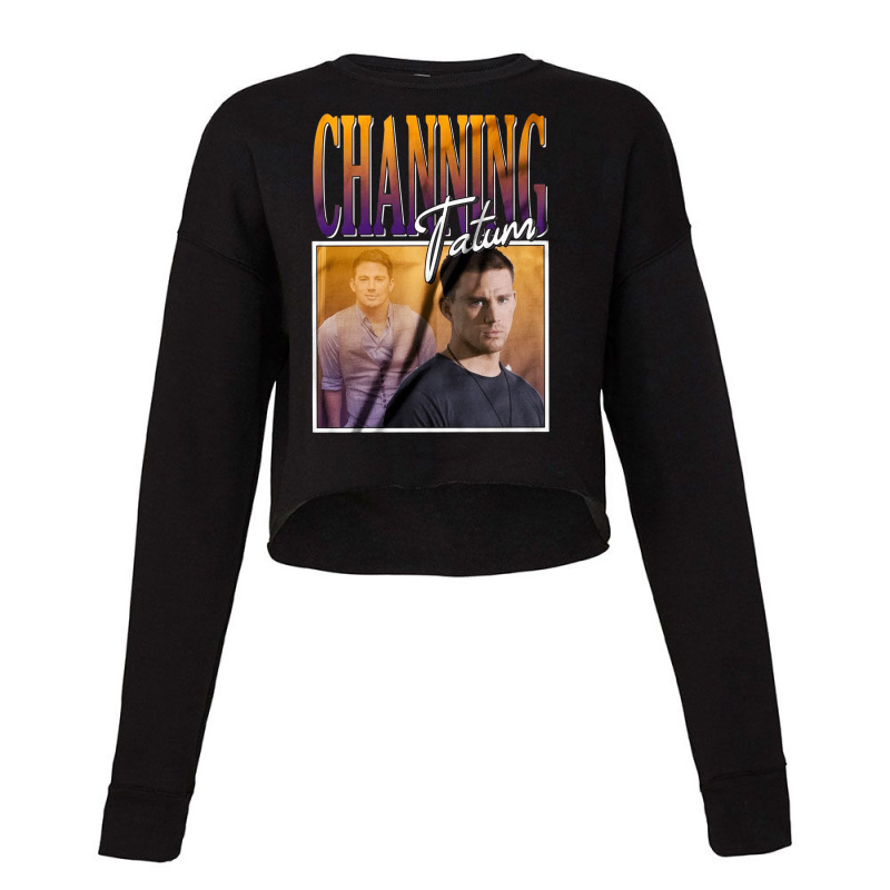 Channing Tatum, Channing, Tatum, Channing Tatum Vintage, Channing Tatu Cropped Sweater by SHODSPADS | Artistshot