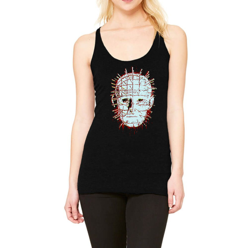 Day Gift Halloween Hellraiser The Movies Funny Fans Racerback Tank by Artists-Zoe | Artistshot