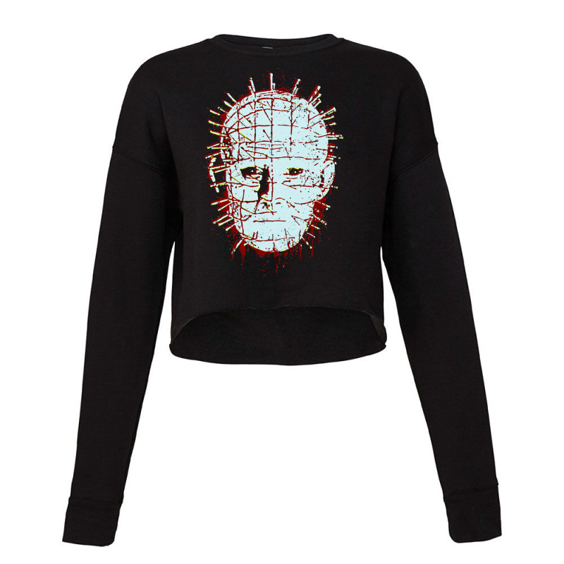 Day Gift Halloween Hellraiser The Movies Funny Fans Cropped Sweater by Artists-Zoe | Artistshot