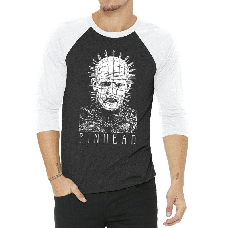 Funny Gift Halloween Hellraiser The Movies Gift Fans 3/4 Sleeve Shirt by Artists-Zoe | Artistshot