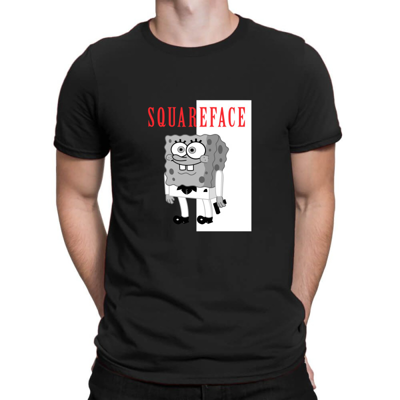 Squareface T-Shirt by creepysatan | Artistshot