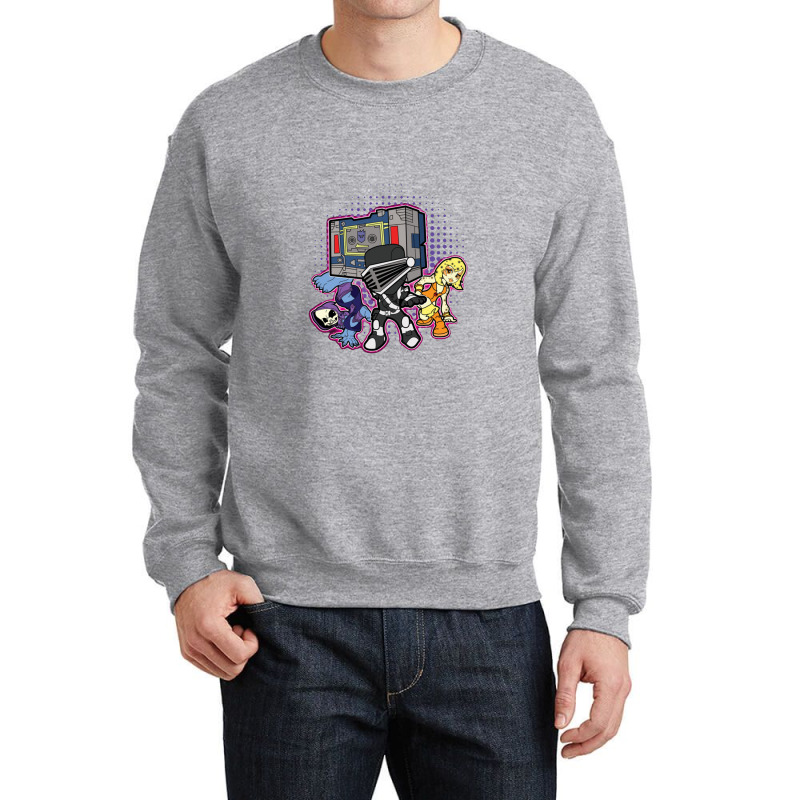 Old Skool Cartoon B Boys G I Joe Crewneck Sweatshirt | Artistshot