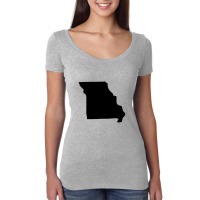 Missouri State   Missouri Women's Triblend Scoop T-shirt | Artistshot