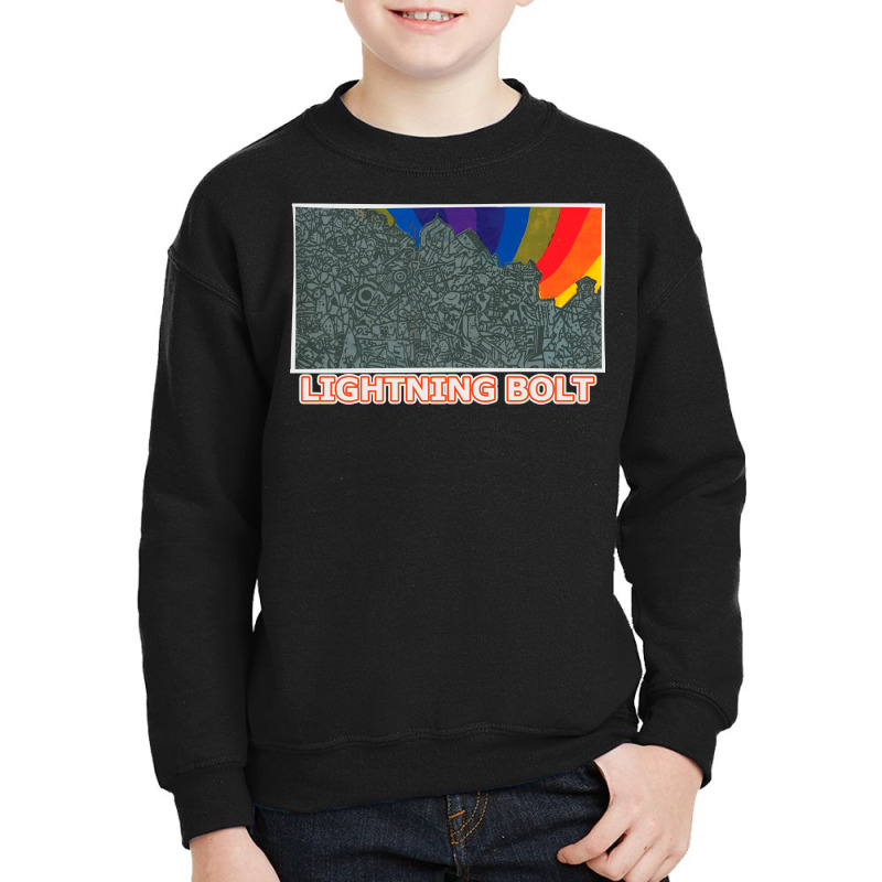 Lightning Bolt Youth Sweatshirt by cm-arts | Artistshot