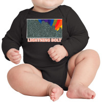 Lightning Bolt Long Sleeve Baby Bodysuit | Artistshot