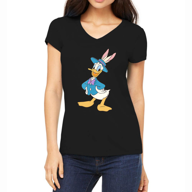 Cartoon Gifts Ductales  Mens Womens Women's V-Neck T-Shirt by ArtistBrian | Artistshot