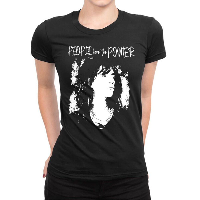 People Have The Power, People Have The Power Art, People Have The Powe Ladies Fitted T-Shirt by SHIPPERTSJ | Artistshot