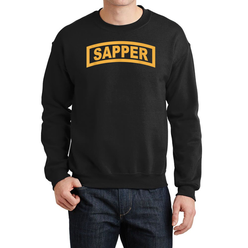 Army Sapper Tab Combat Engineer T - 20434s Crewneck Sweatshirt by MichiKametani | Artistshot