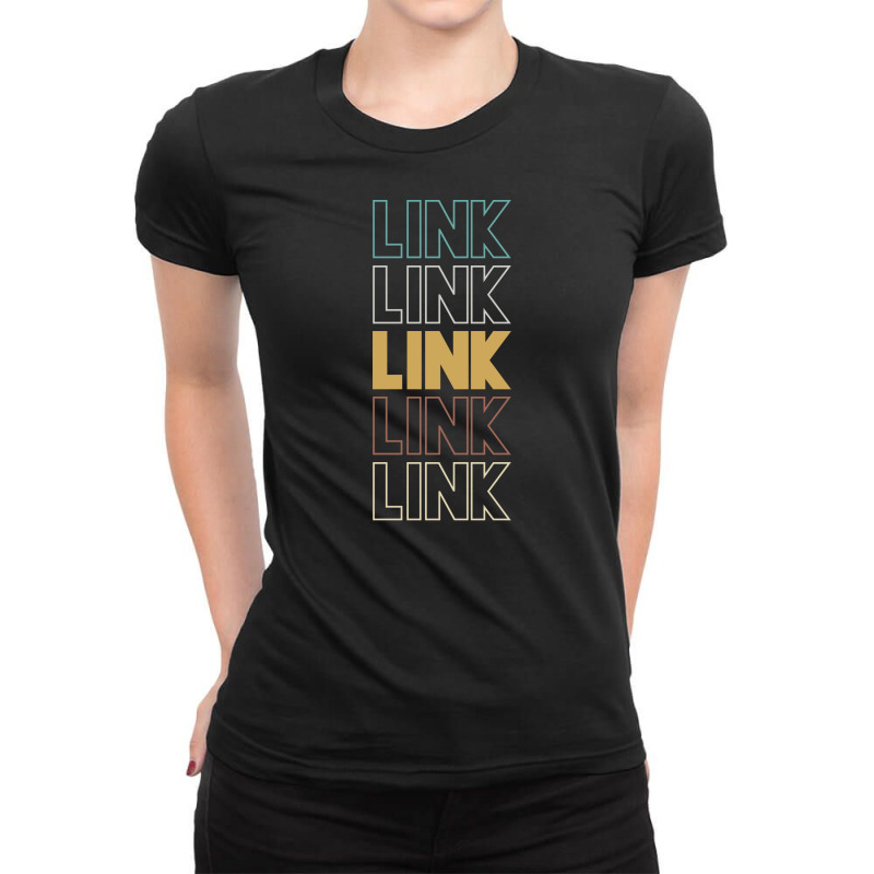 Link Link Link Link Link Ladies Fitted T-Shirt by Topseller | Artistshot