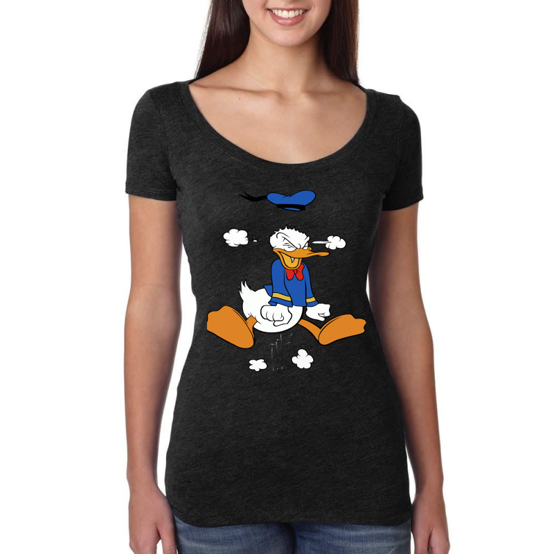 Playing  Ductales  For Mens Womens Women's Triblend Scoop T-shirt by ArtistBrian | Artistshot