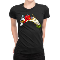 Playing  Ductales  Men Women Ladies Fitted T-shirt | Artistshot