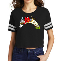 Playing  Ductales  Men Women Scorecard Crop Tee | Artistshot