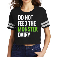 Dairy Free Monster Tee Dairy Allergy Design Scorecard Crop Tee | Artistshot