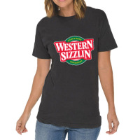 Resto, Western Sizzlin'(steakhouse) Vintage T-shirt | Artistshot