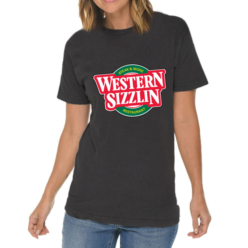 Resto, Western Sizzlin'(steakhouse) Vintage T-shirt | Artistshot