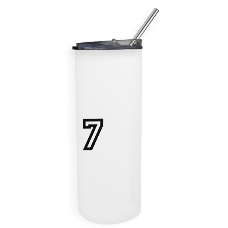 Number Seven Skinny Tumbler by pagersuek | Artistshot