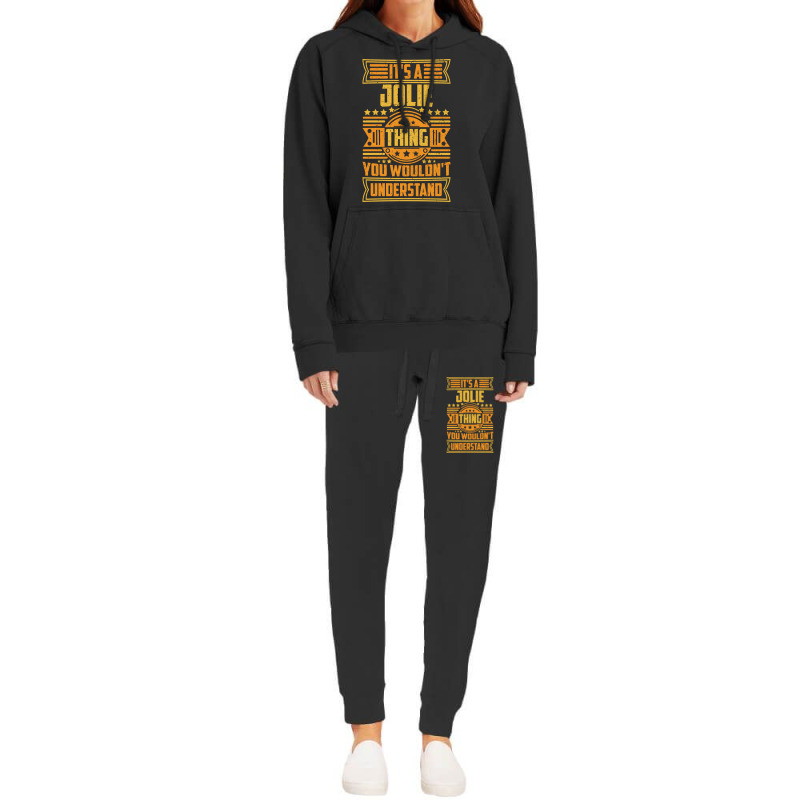 Proud  Angelina Pretty Funny Gifts Men Hoodie & Jogger set by Artist-Taniya | Artistshot