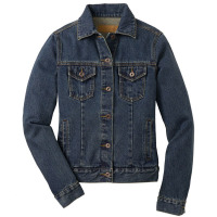 Mon Balai S'est Cassé Alors Maintenant Je Conduis Un Tracteur Classiq Ladies Denim Jacket | Artistshot