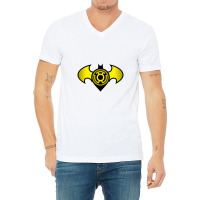 Bat Sinestro Corps,bat V-neck Tee | Artistshot