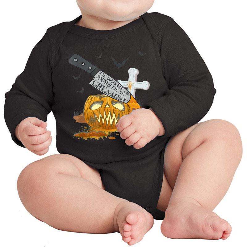 Analytical Chemist Funny Halloween Party Long Sleeve Baby Bodysuit by Newest | Artistshot