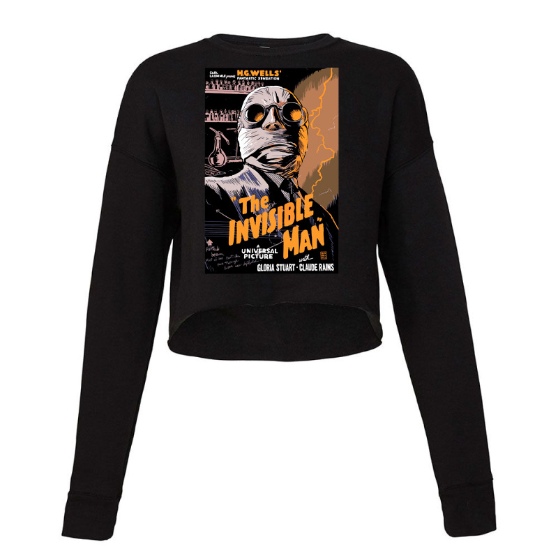 The Invisible Man, The Invisible, Man, The Invisible Man Art, The Invi Cropped Sweater by SHOPEIRA1 | Artistshot